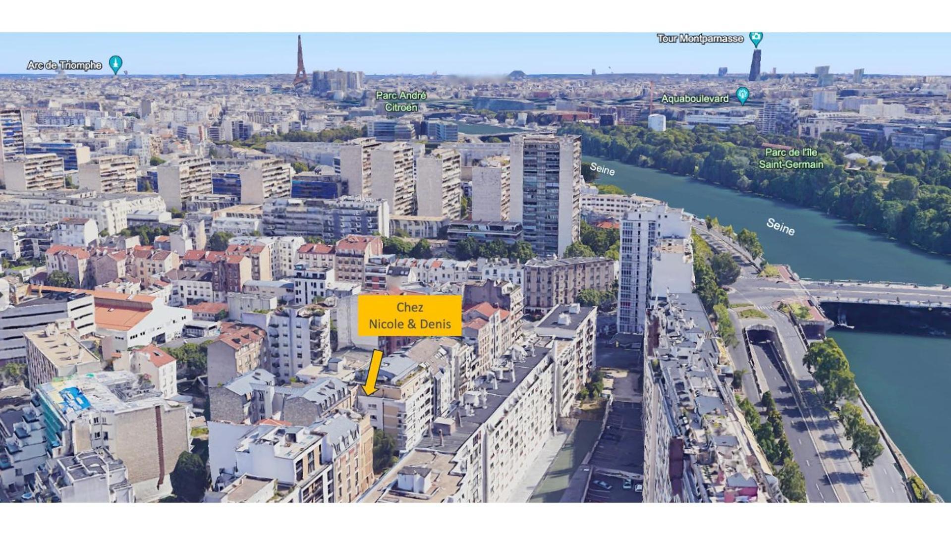 Ferienwohnung Chez Nicole & Denis Boulogne-Billancourt Exterior foto